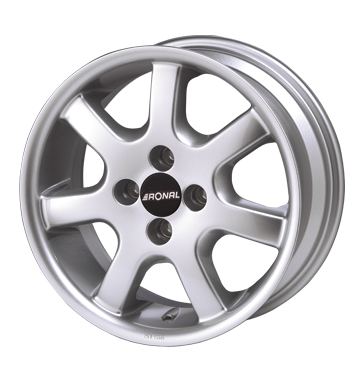 pneumatiky - 7x15 4x100 ET37 Ronal R28 silber kristallsilber automobilov sady Rfky / Alu Alutec Lackierwerkzeuge pneus