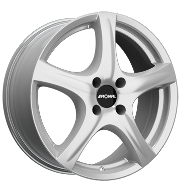 pneumatiky - 7.5x18 4x108 ET38 Ronal R42 silber kristallsilber GS-Wheels Rfky / Alu Zimn pln kola Steel COM 4 KOLA pneumatiky