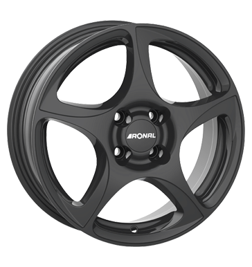 pneumatiky - 6.5x16 4x100 ET35 Ronal R53 schwarz mattschwarz centrovn Rfky / Alu VOLKSWAGEN osvetlen b2b pneu