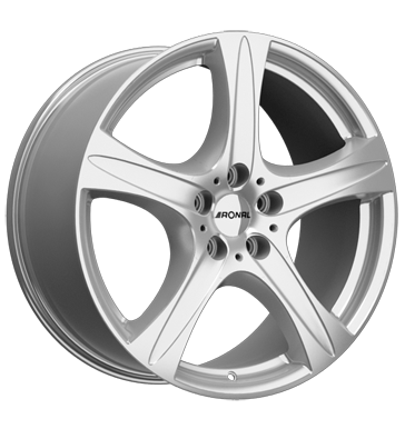 pneumatiky - 8.5x18 5x127 ET38 Ronal R55 SUV silber kristallsilber pneumatika Rfky / Alu Cepice a klobouky Opel pneus