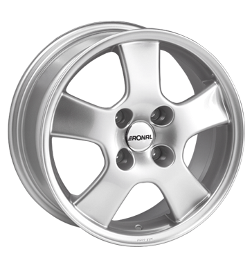 pneumatiky - 7.5x16 4x108 ET27 Ronal R7 silber kristallsilber renault Rfky / Alu COM 4 KOLA Prizpusoben & Performance pneumatiky