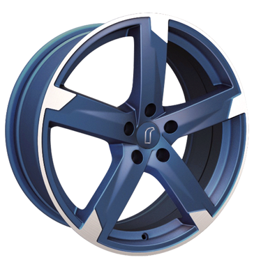 pneumatiky - 8x18 5x112 ET48 Rondell 01RZ blau metallic blau matt poliert Autordio Rarity Rfky / Alu monitory Offroad cel rok od 17,5 