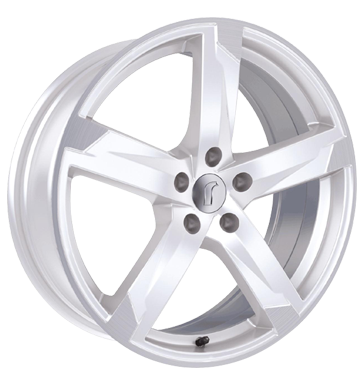 pneumatiky - 7.5x17 5x112 ET35 Rondell 01RZ weiss racing weiY poliert prslusenstv Rfky / Alu Wheelworld hardtops b2b pneu