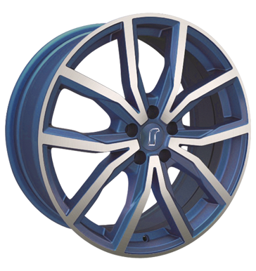 pneumatiky - 8x17 5x120 ET30 Rondell 02RZ blau metallic blau matt poliert Navigacn CD + software Rfky / Alu vfuk Hadice / Chafers pneus