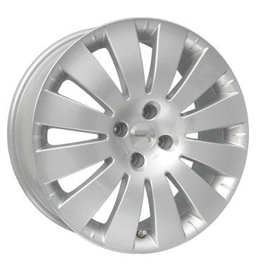 pneumatiky - 7x17 4x98 ET35 Rondell 0201 silber silber lackiert Polo tricka Rfky / Alu MIGLIA ENZO trhovisko