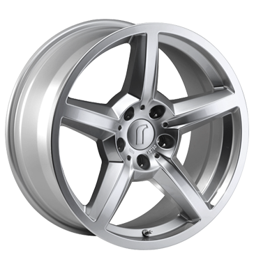 pneumatiky - 8x18 5x120 ET20 Rondell 0208 silber glanzsilber Truck Winter od 17,5 