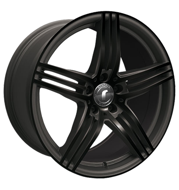 pneumatiky - 8.5x18 5x114.3 ET40 Rondell 0217 Elpho schwarz black glossy black elpho pol. kompletnch systmu Rfky / Alu Magnetto KOLA Drkov / Kosile Hlinkov disky