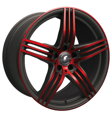 pneumatiky - 9.5x19 5x112 ET45 Rondell 0217 Elpho mehrfarbig black glossy red elpho pol. Tricka Rfky / Alu Slevy letn velkoobchod s pneumatikami