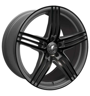 pneumatiky - 8.5x19 5x120 ET30 Rondell 0217 Elpho mehrfarbig grey glossy black elpho pol. Oldtimer Rfky / Alu Alessio Zimn kompletn kolo-ALU Velkoobchod