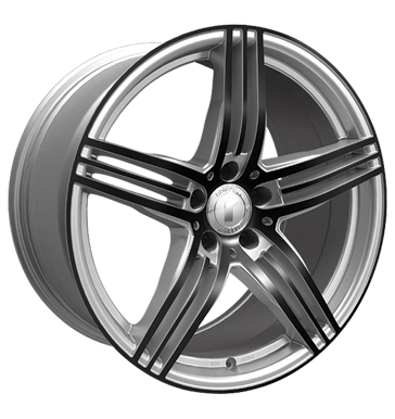 pneumatiky - 8.5x19 5x112 ET32 Rondell 0217 Elpho silber silver glossy black elpho pol. Hreby / Matice Rfky / Alu Zesilovac Prslusenstv Chlazen - Air pneu