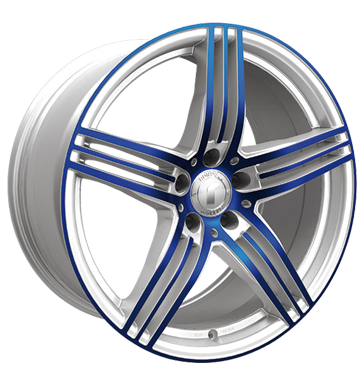 pneumatiky - 9.5x19 5x120 ET39 Rondell 0217 Elpho mehrfarbig white glossy blue elpho pol. exkluzivn linka Rfky / Alu Maxx Kola motec b2b pneu