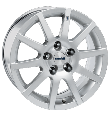 pneumatiky - 7x16 5x114.3 ET40 Rondell 0036 silber silber lackiert Lehk nkladn auto Winter od 17,5 