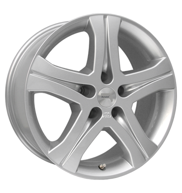 pneumatiky - 8.5x19 5x112 ET45 Rondell 0046 silber silber lackiert RC design Rfky / Alu Pouzdra & schovna motocykl disky