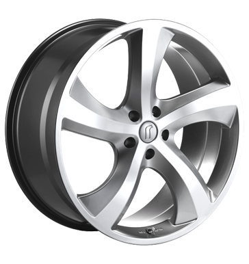pneumatiky - 9.5x20 5x120 ET42 Rondell 0047 silber hyper silver Auto Hi-Fi + navigace Rfky / Alu Letn Total kola ALU Oldtimer pneus