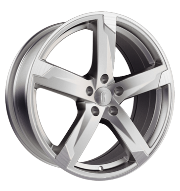 pneumatiky - 7.5x17 5x108 ET45 Rondell 01RZ silber silber matt poliert EMOTION Rfky / Alu letadlo KOLA pneumatiky