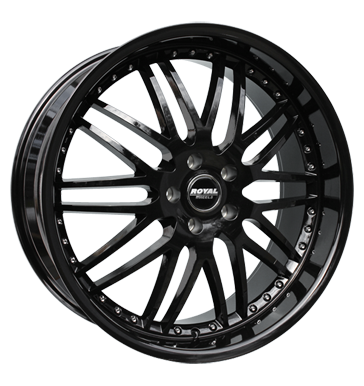 pneumatiky - 9.5x22 5x112 ET40 Royal Wheels Royal GT schwarz schwarz glanz Shaper Rfky / Alu Tube: zklopky BRABUS Predaj pneumatk