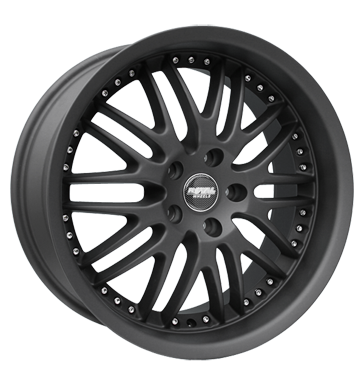 pneumatiky - 8.5x19 5x120 ET35 Royal Wheels Royal GT schwarz schwarz matt Csti Quad Rfky / Alu Kombinzy / kombinace Barvy a Laky Hlinkov disky