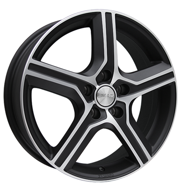 pneumatiky - 6.5x16 5x114.3 ET50 Skad Drive schwarz black matt polish Lehk nkladn automobil v zime Rfky / Alu Globln komise odpadn olej velkoobchod s pneumatikami