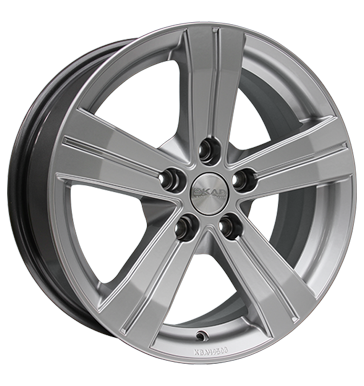 pneumatiky - 6.5x16 5x112 ET38 Skad Mitsar silber silver Proline Kola Rfky / Alu rukavice interir pneumatiky