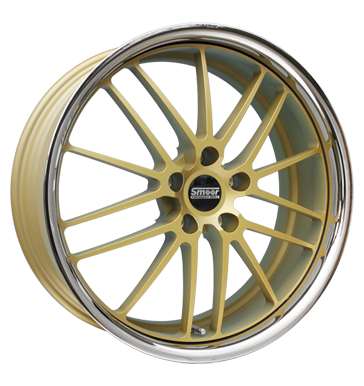 pneumatiky - 8.5x19 5x112 ET35 Smoor Tech3 gold gold matt ETA BETA Rfky / Alu Irmscher Globln komise pneu