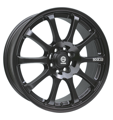 pneumatiky - 7x16 4x108 ET42 Sparco Drift schwarz matt black zemn prce Rfky / Alu Utesnen u. Lepidla Stars 2 roky pneumatiky