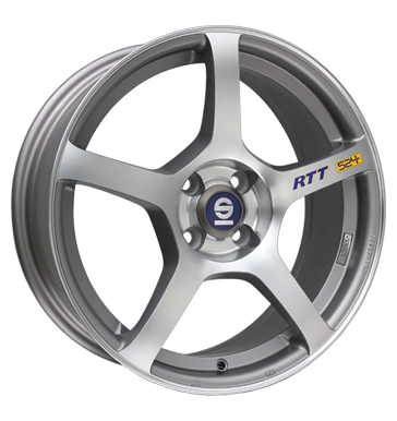 pneumatiky - 7x17 4x100 ET37 Sparco RTT 524 silber matt silver tech poliert CARMANI Rfky / Alu Inspekcn balky + stavebnice Interir / pylov filtr Autodlna