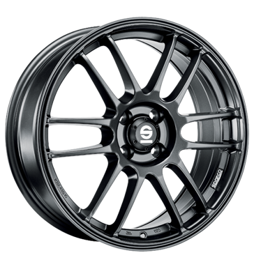 pneumatiky - 8x17 5x112 ET48 Sparco Tarmac grau / anthrazit gunmetal tesnen Rfky / Alu Kombinzy / kombinace chlapec disky