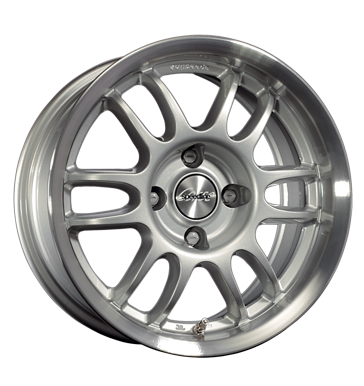 pneumatiky - 7.5x16 5x120 ET35 Speedline Corse 2113SC silber silber Horn poliert Wiechers SPORT Rfky / Alu motocykl Sportovn vfuky pneumatiky