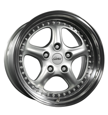 pneumatiky - 8.5x18 5x112 ET20 Speedline Corse 2312SC silber silber Horn poliert Speedline Rfky / Alu Rim luzka (nhradn dly) Offroad Zimn 17.5 