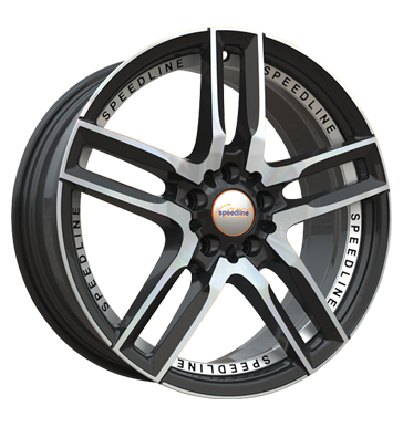 pneumatiky - 8x18 5x110 ET35 Speedline Corse SL1 Imperatore schwarz schwarz-frontkopiert ventil auta Rfky / Alu BAY Kola kalhoty pneu