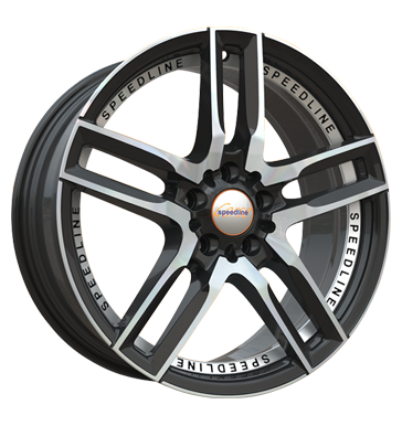 pneumatiky - 8.5x19 5x112 ET35 Speedline Corse SL1 Imperatore schwarz schwarz-frontkopiert Pestovn Car + zsoby jsou Rfky / Alu ALLESIO zvedk pneumatiky