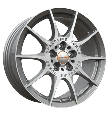 pneumatiky - 9.5x20 5x108 ET40 Speedline Corse SL2 Marmora grau / anthrazit anthrazit-frontkopiert motec Rfky / Alu hadice Hamann pneu