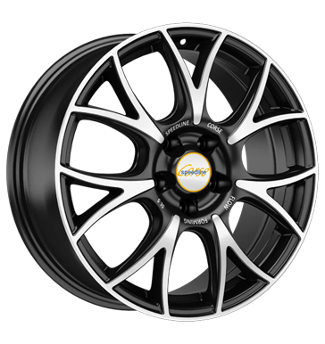 pneumatiky - 8x18 5x114.3 ET40 Speedline Corse SL5 Vincitore schwarz jetblack-matt-frontkopiert Sdrad Rfky / Alu Pestovn Car + zsoby jsou Stacker jerb Online disky