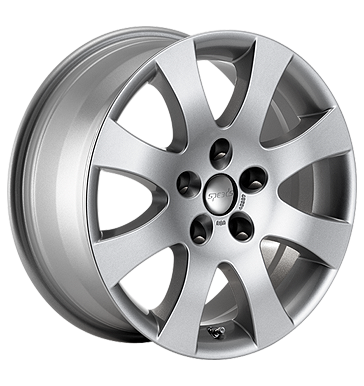 pneumatiky - 5.5x14 4x108 ET45 Speeds 01SP silber silber lackiert AUDI Rfky / Alu charakteristiky Alutec disky