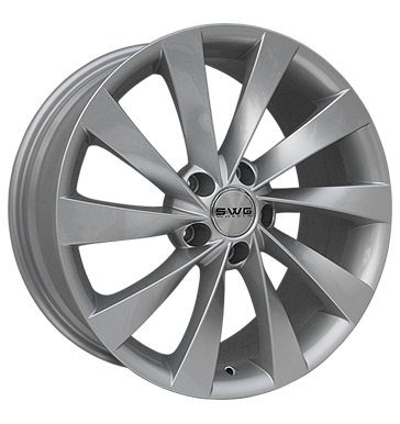 pneumatiky - 8x18 5x112 ET45 sportivewheels 595 silber silber FOSAB Rfky / Alu Stresn nosic + stresn boxy ventil auta trziste