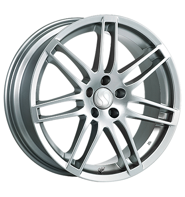 pneumatiky - 8x18 5x112 ET35 sportivewheels RE03 silber hyper silver ALCOA Rfky / Alu Chrome Parts SCHMIDT pneumatiky