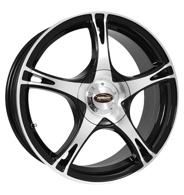 pneumatiky - 7.5x18 4x98 ET37 Team Dynamics City schwarz gloss-black + pol. Felgenhorn MIGLIA Rfky / Alu Offroad cel rok hasic prstroj Autodlna