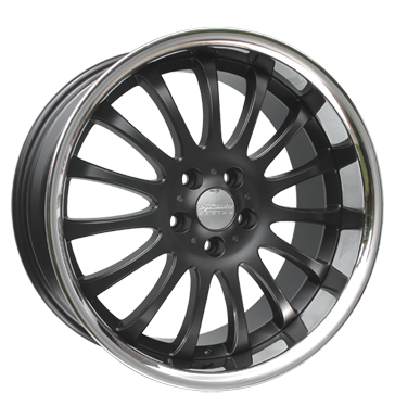 pneumatiky - 8.5x19 5x112 ET45 Team Dynamics Equinox 2 schwarz racing-black + Edelstahlb. Offroad lto od 17,5 