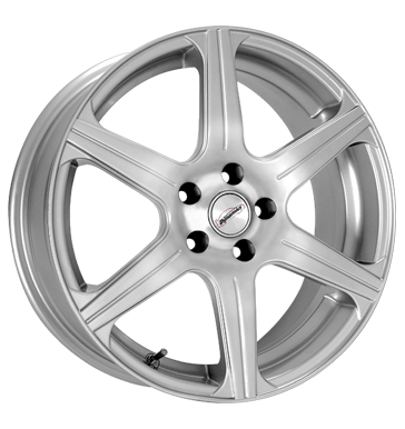 pneumatiky - 7x16 5x114.3 ET38 Team Dynamics Fusion silber glitter silver VOLKSWAGEN Rfky / Alu STIL AUTO letn pneumatiky