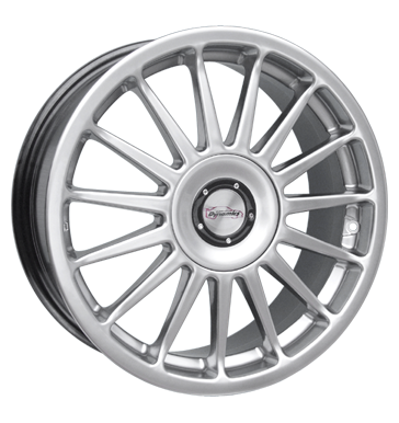 pneumatiky - 7x17 4x108 ET38 Team Dynamics Monza silber silber lackiert Chiptuning + Motor Tuning Rfky / Alu regly pneumatik Elektrick pneu