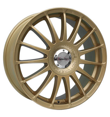 pneumatiky - 7.5x18 4x108 ET22 Team Dynamics Monza R gold racing Gold Vnitrn vybaven Rfky / Alu ALLESIO motec pneu b2b