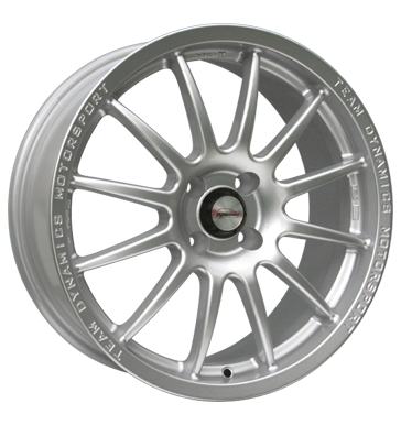 pneumatiky - 7.5x17 5x105 ET37 Team Dynamics Pro Race 1.2 silber glitter silver MILLE Rfky / Alu odevy sluzba trhovisko