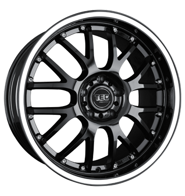 pneumatiky - 9x20 5x112 ET40 TEC Speedwheels AR 1 schwarz RS-Race mit weiYem Ring/Schriftzug myt oken Rfky / Alu autokosmetiky EMOTION pneu b2b