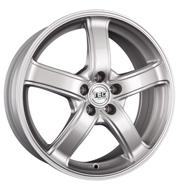 pneumatiky - 7x16 5x114.3 ET50 TEC Speedwheels AS1 silber kristall-silber Spurverbreiterung Rfky / Alu ostatn Leichtkraftrad dly disky