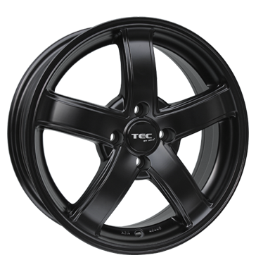 pneumatiky - 7x17 4x98 ET35 TEC Speedwheels AS1 schwarz schwarz seidenmatt Kondenztory + Equalizer Rfky / Alu subwoofer Momo velkoobchod s pneumatikami