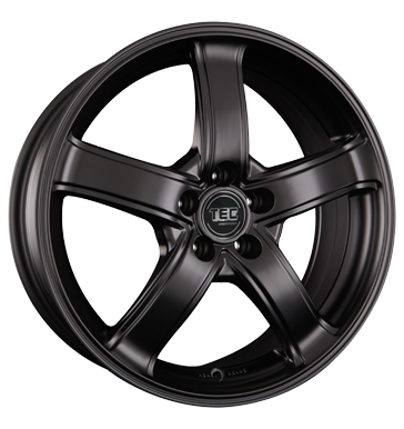 pneumatiky - 7x16 5x115 ET38 TEC Speedwheels AS1 schwarz schwarz seidenmatt Kola / ocel Rfky / Alu ocelov rfek auto Autoprodejce