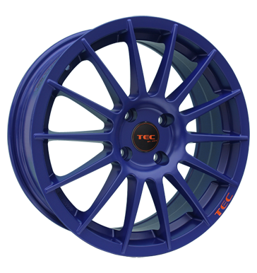 pneumatiky - 7x17 4x108 ET25 TEC Speedwheels AS2 blau race blue bezpecnostn vesty Rfky / Alu rucn vozk t-EC2 E85 ECU disky