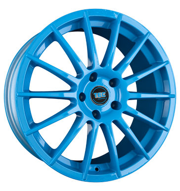 pneumatiky - 7.5x17 5x112 ET45 TEC Speedwheels AS2 blau smurf light blue MIGLIA Rfky / Alu Axxium renault disky