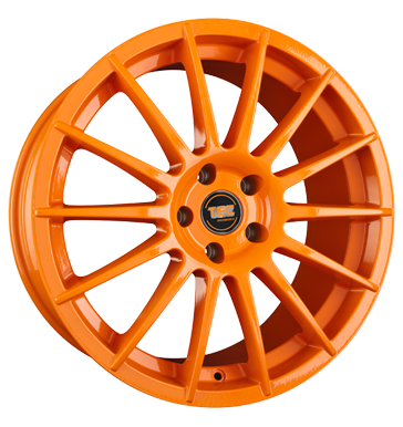 pneumatiky - 8x18 5x100 ET35 TEC Speedwheels AS2 orange race orange exkluzivn linka Rfky / Alu centrovn FOSAB Autoprodejce