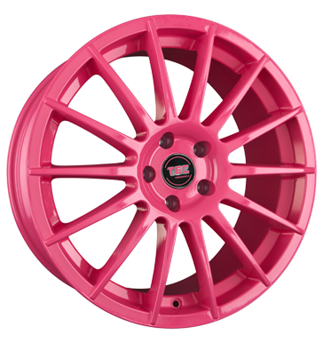 pneumatiky - 8.5x19 5x120 ET15 TEC Speedwheels AS2 pink pink Maxx Kola Rfky / Alu Baro tesnen Hlinkov disky